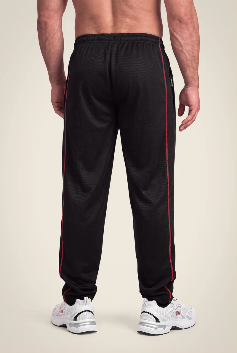 Wallace Mesh Pants - Black/Red