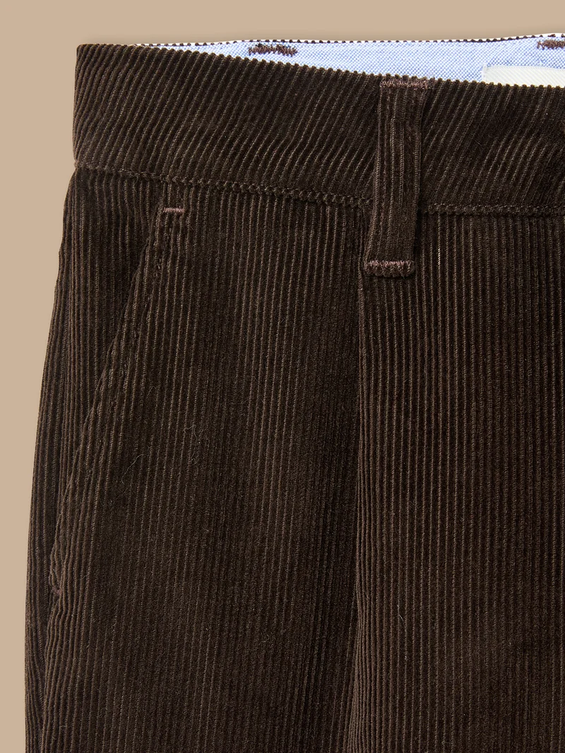 Jungen-Chinohose aus Velours