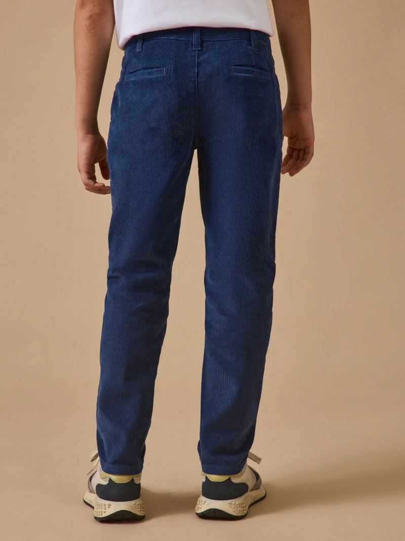 Jungen-Chinohose aus Velours