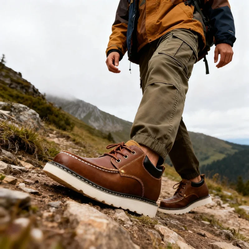 Retro Casual Leather Shoes