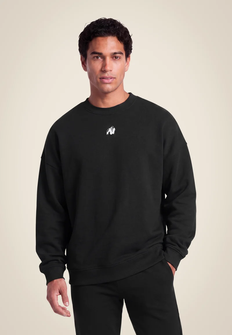 Leeds Oversized Sweater - Black