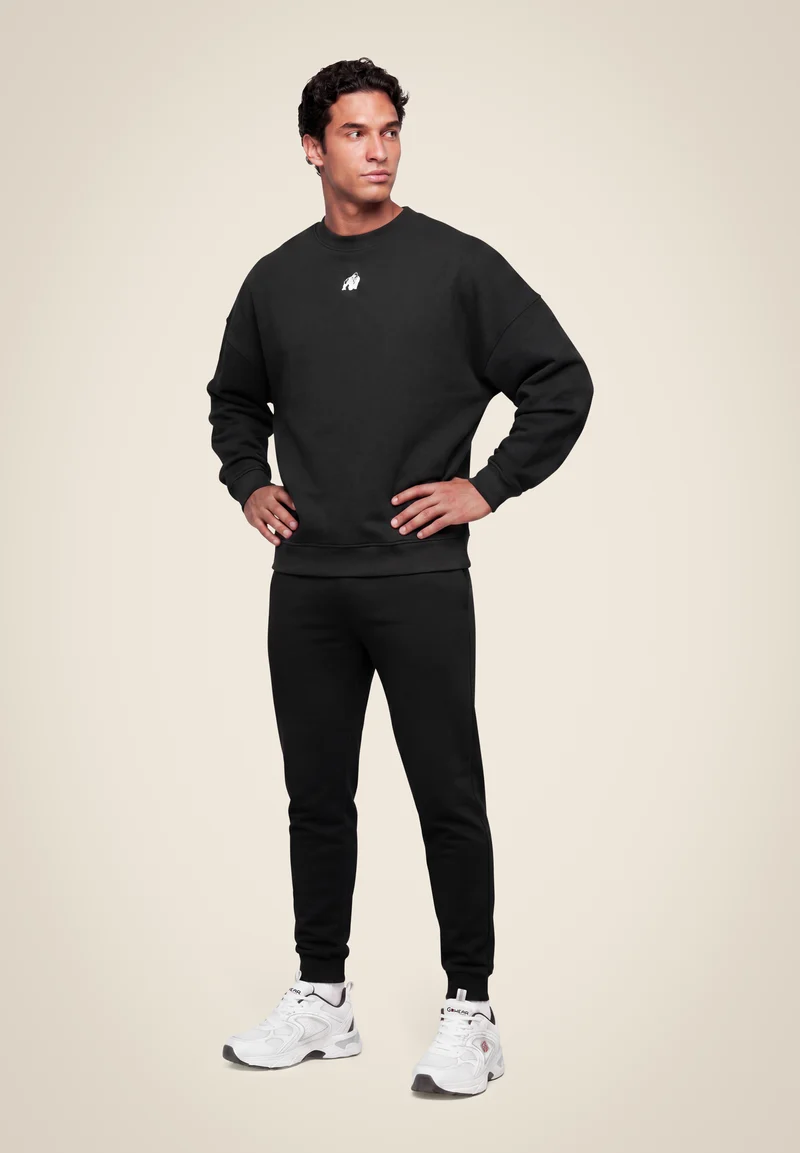 Leeds Oversized Sweater - Black