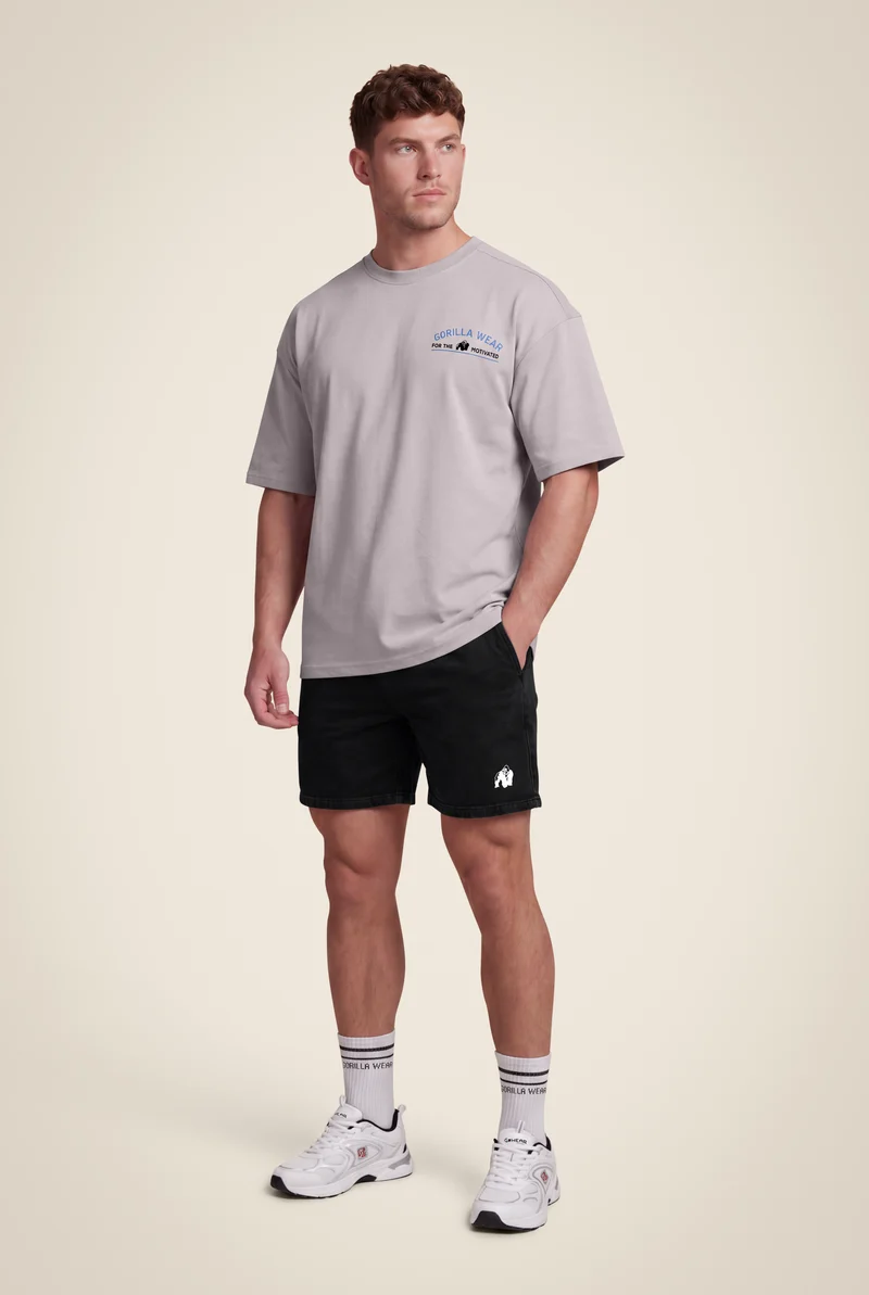 Macon Oversized T-Shirt - Light Gray