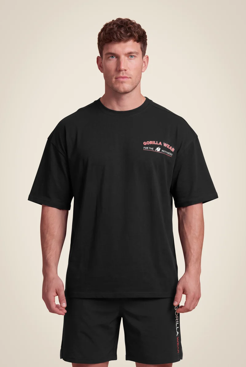 Macon Oversized T-Shirt - Black