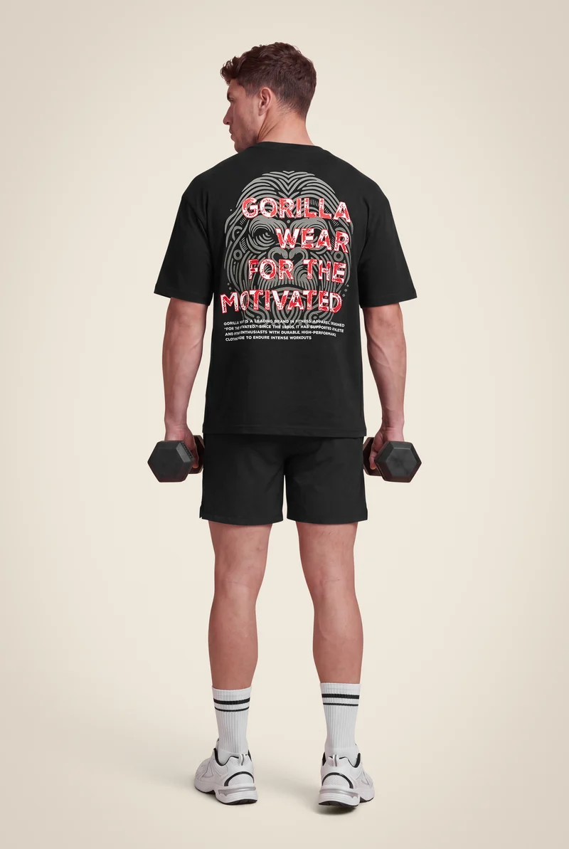 Macon Oversized T-Shirt - Black