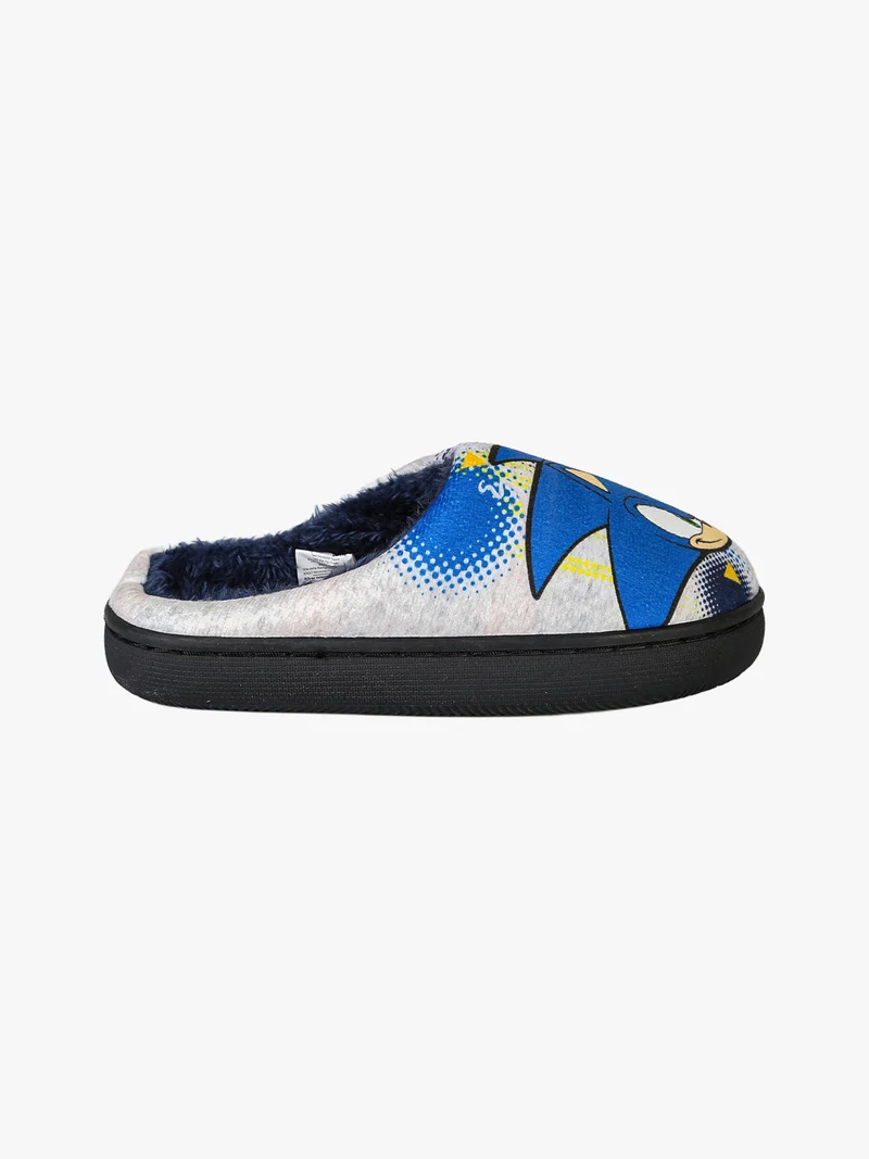 Pantofole da bambino aperte dietro - grigio