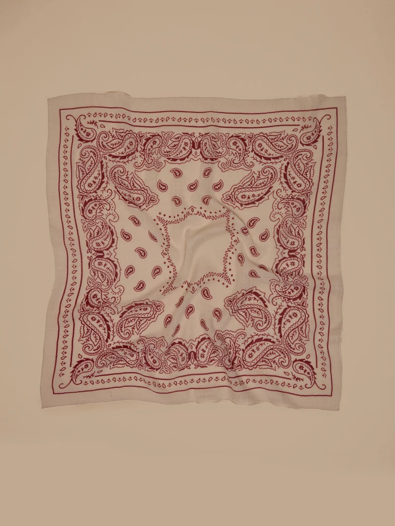 Damen-Bandana aus Wolle, bedruckt