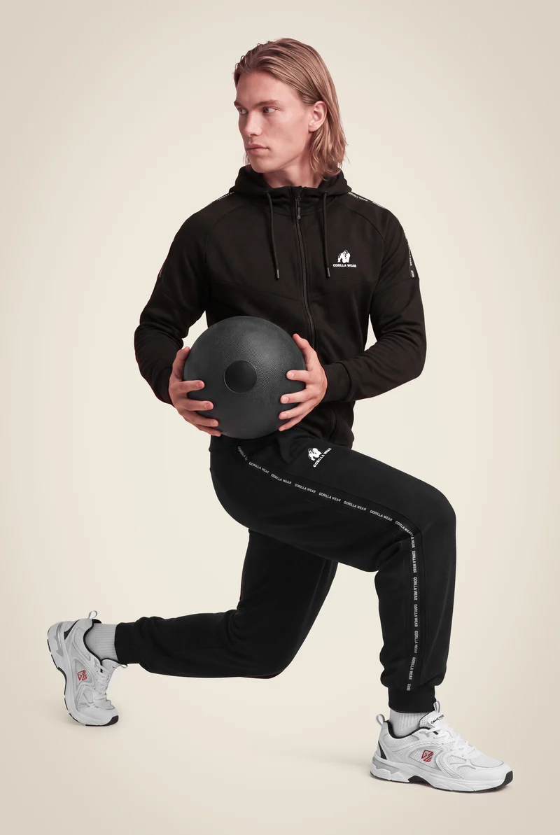 Harvey Track Pants - Black