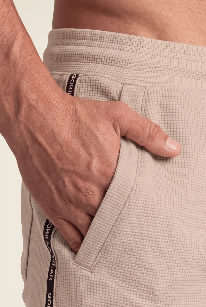 Harvey Track Pants - Beige