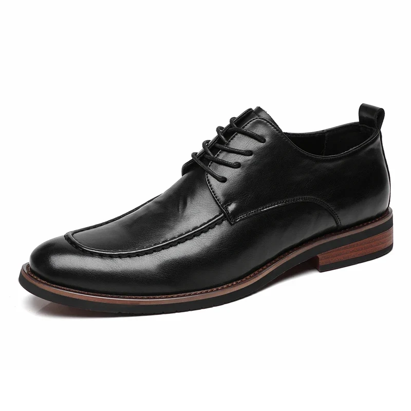 Italian Leather Oxford Business Shoes