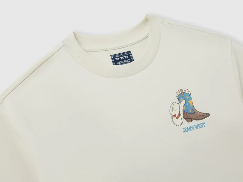Western-Print-T-Shirt