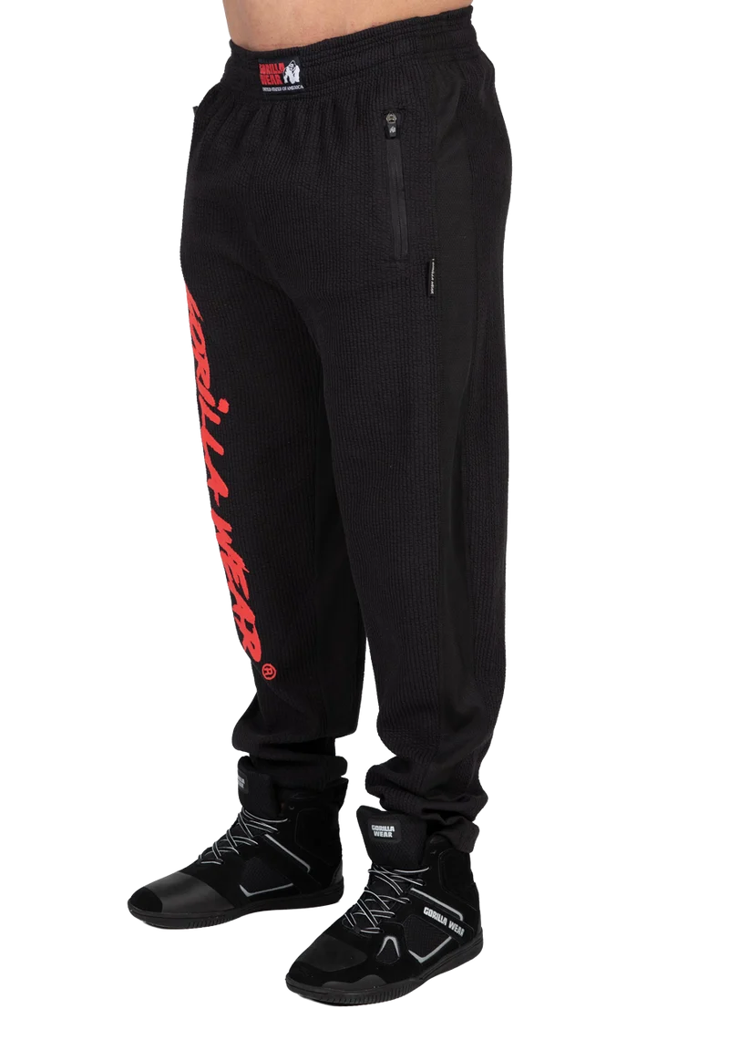 Augustine Old School Pants - Black/Red