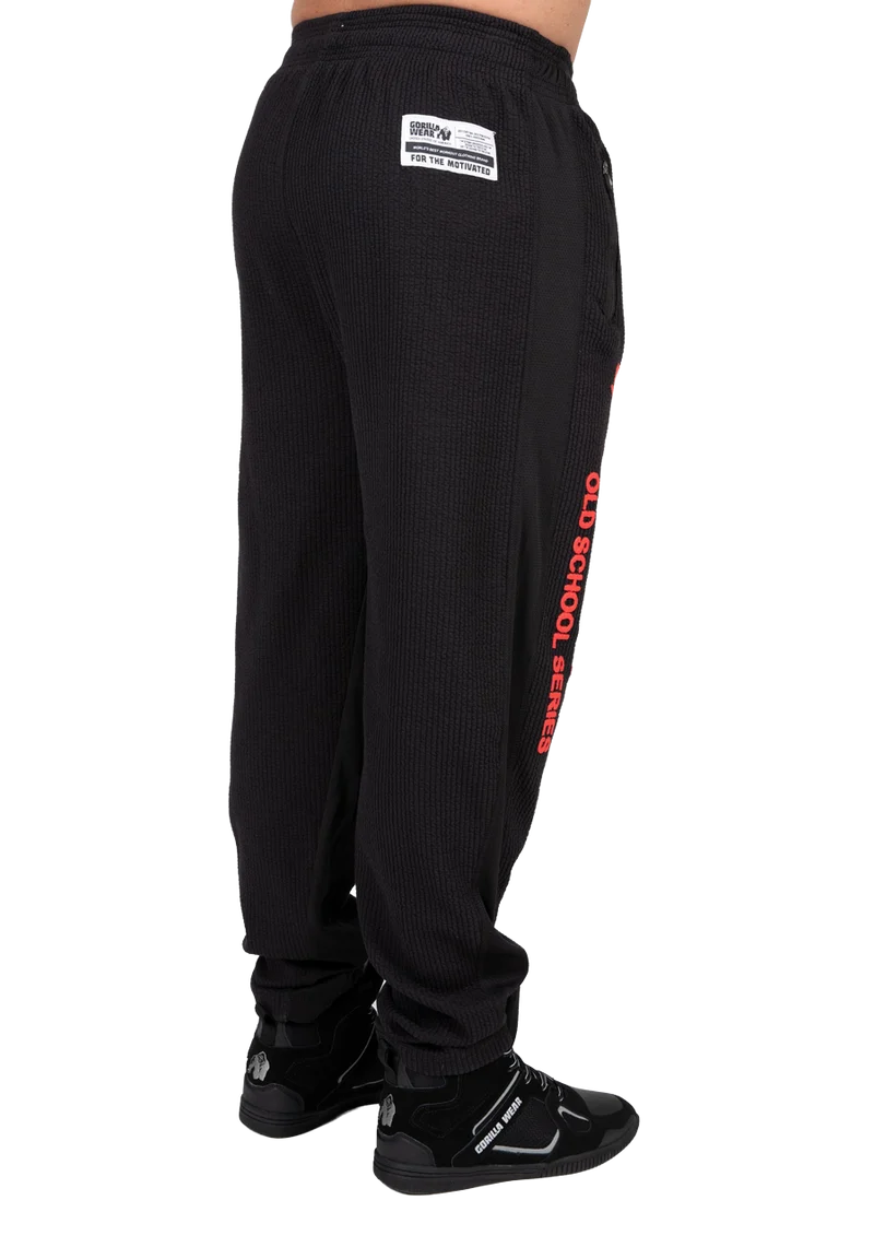 Augustine Old School Pants - Black/Red