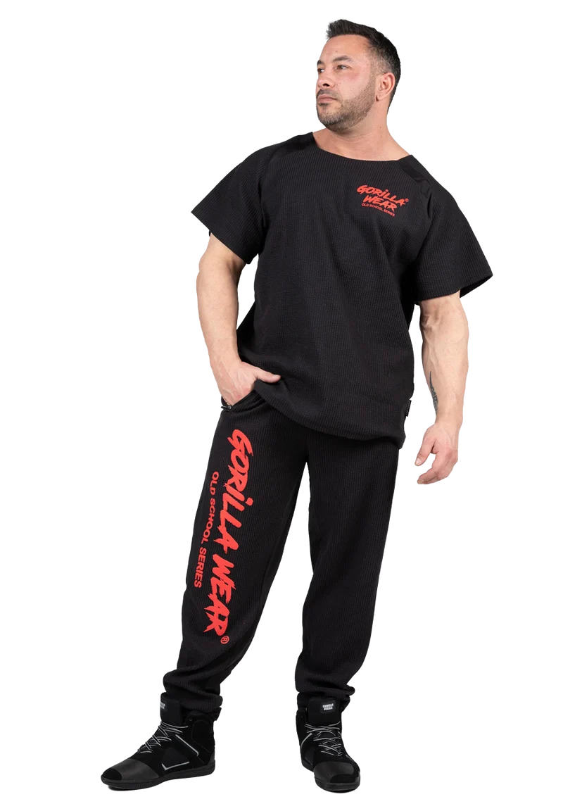 Augustine Old School Pants - Black/Red