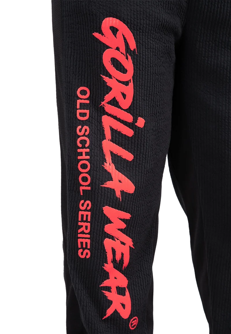 Augustine Old School Pants - Black/Red