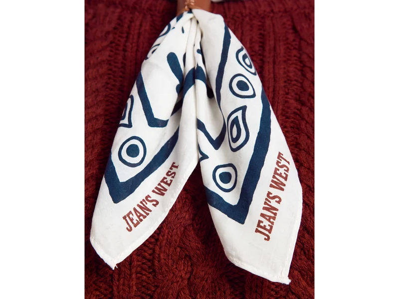 Bandana mit Western-Print aus 100 % Viskose