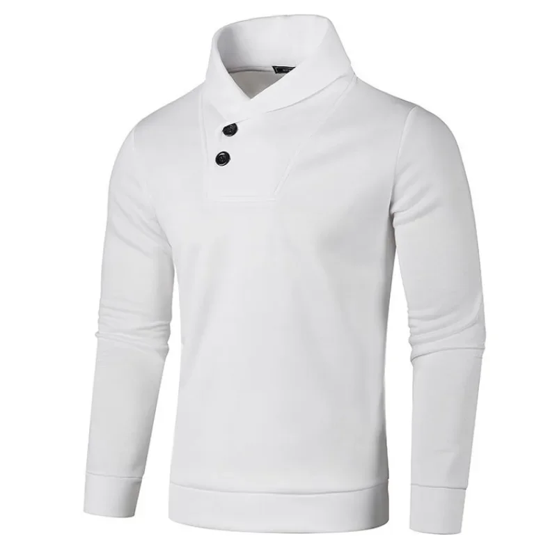 Elegant Button Turtleneck