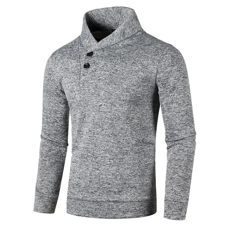 Elegant Button Turtleneck