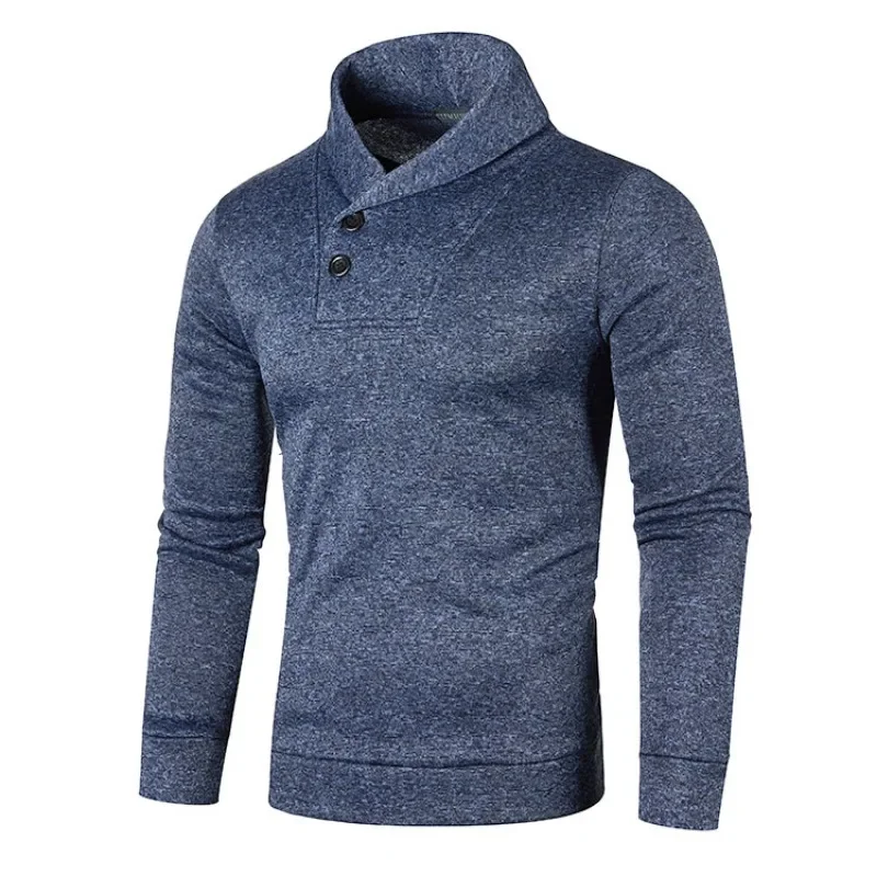 Elegant Button Turtleneck