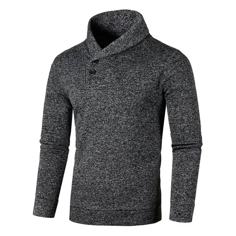 Elegant Button Turtleneck