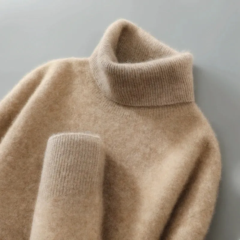 Elegant Wool Turtleneck