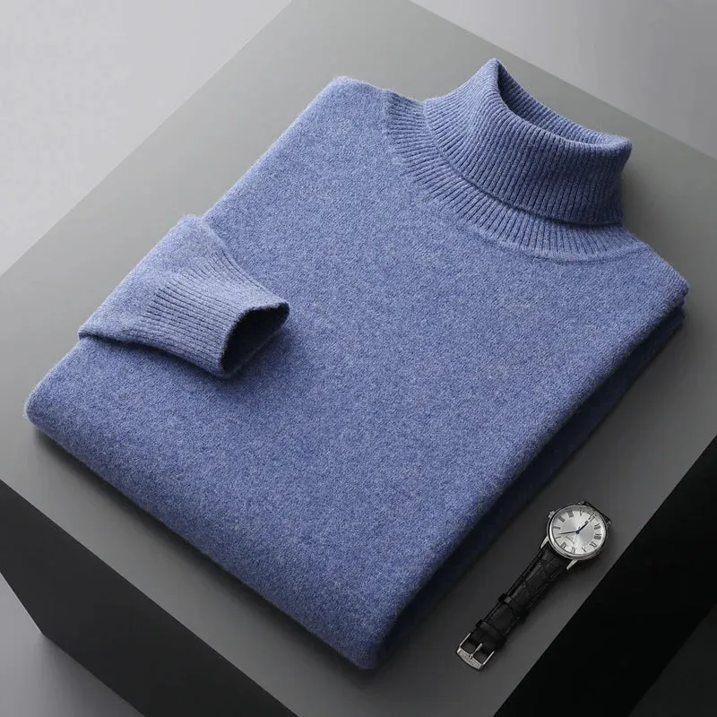 Monaco Merino Wool Turtleneck