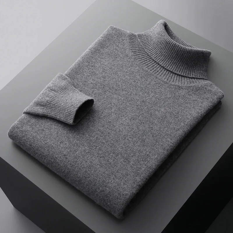 Monaco Merino Wool Turtleneck