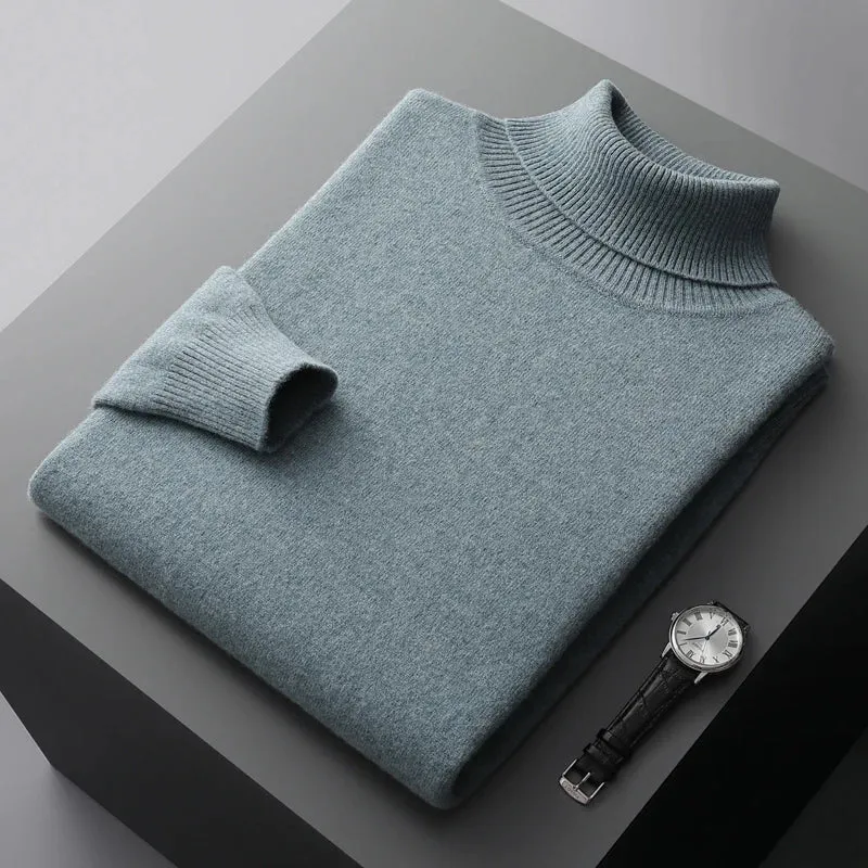 Monaco Merino Wool Turtleneck