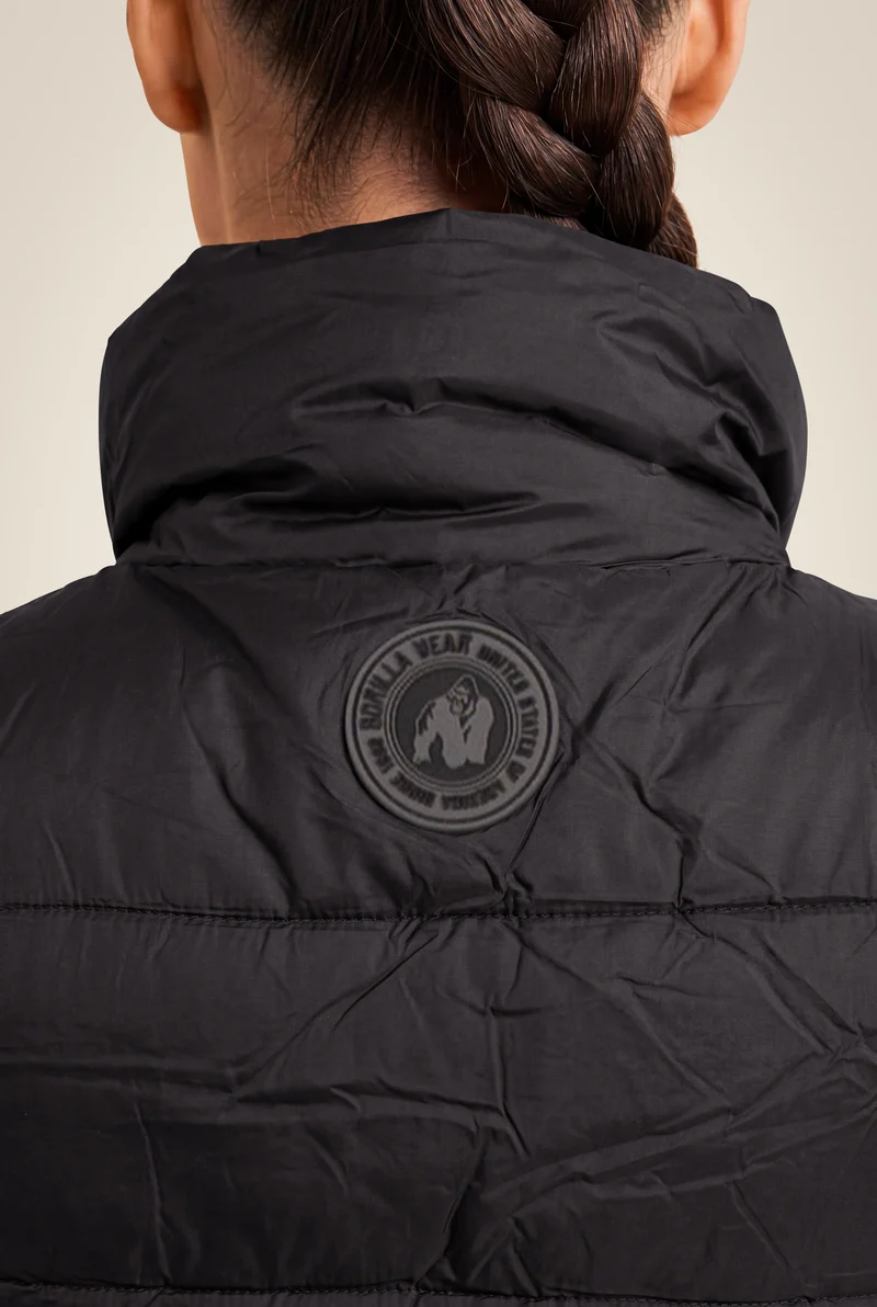 Lucia Puffer Vest - Black