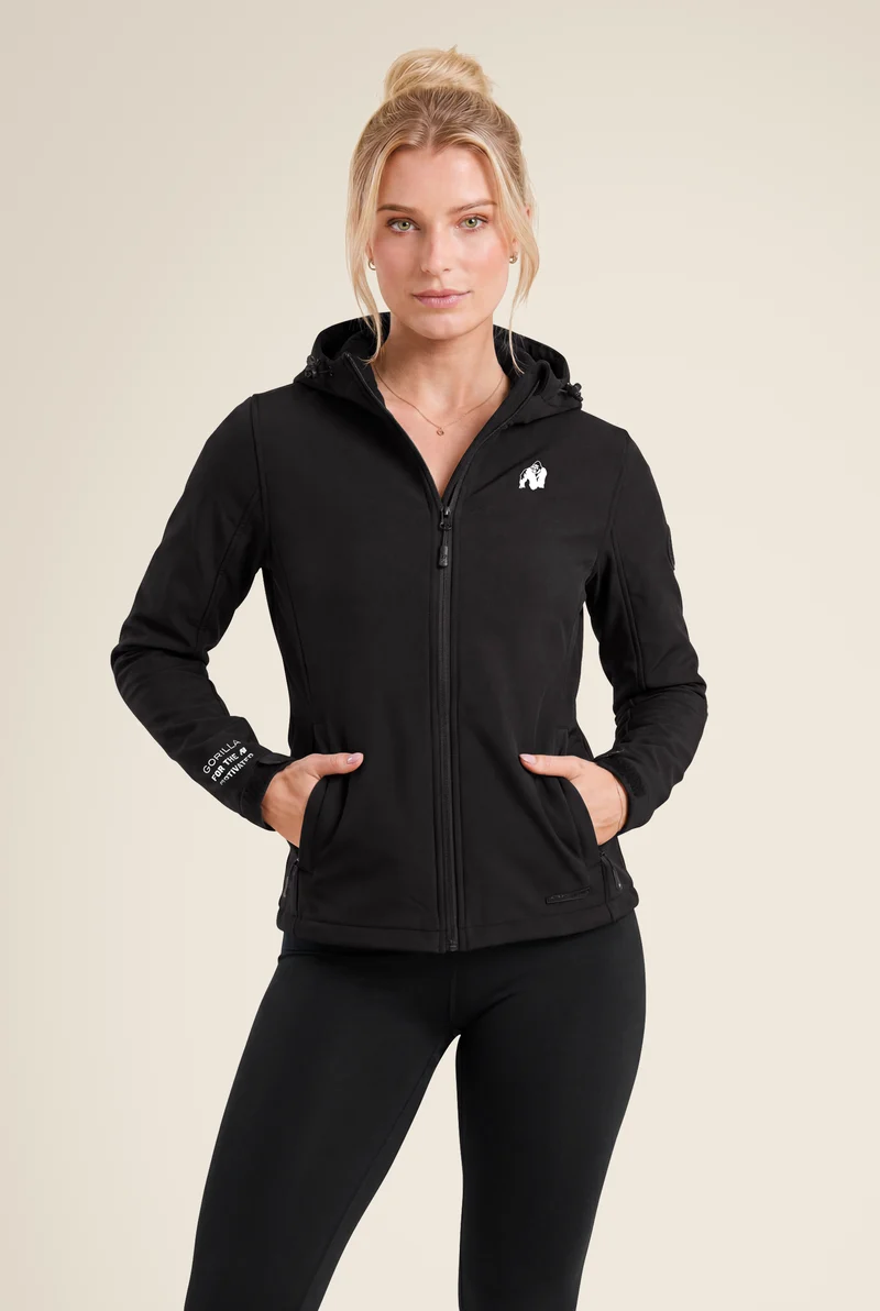 Mina Softshell Jacket - Black