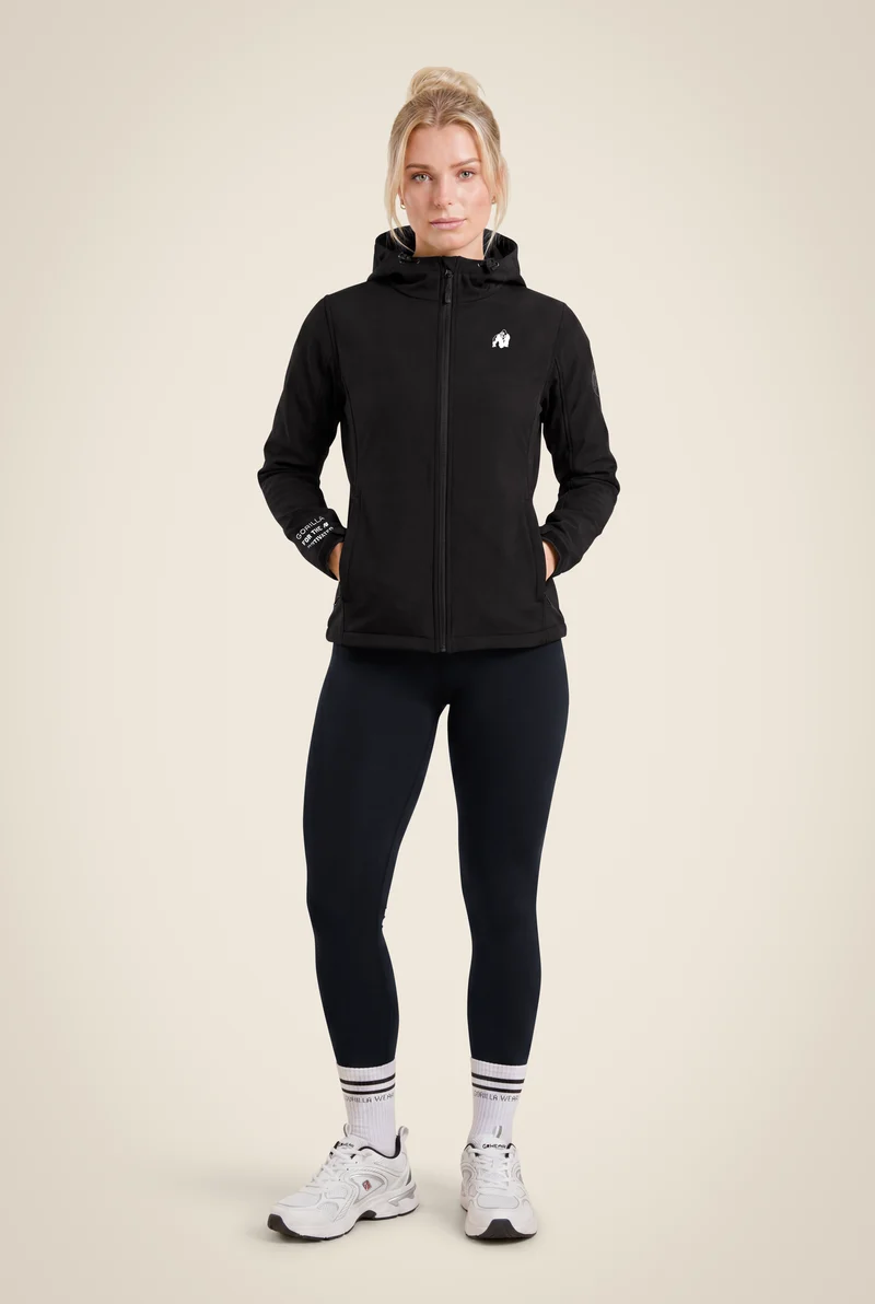 Mina Softshell Jacket - Black