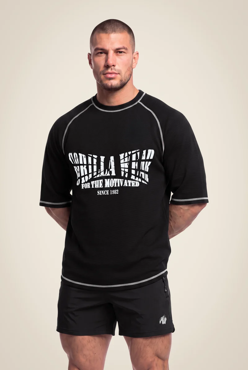 Finley Oversized T-Shirt - Black/Gray