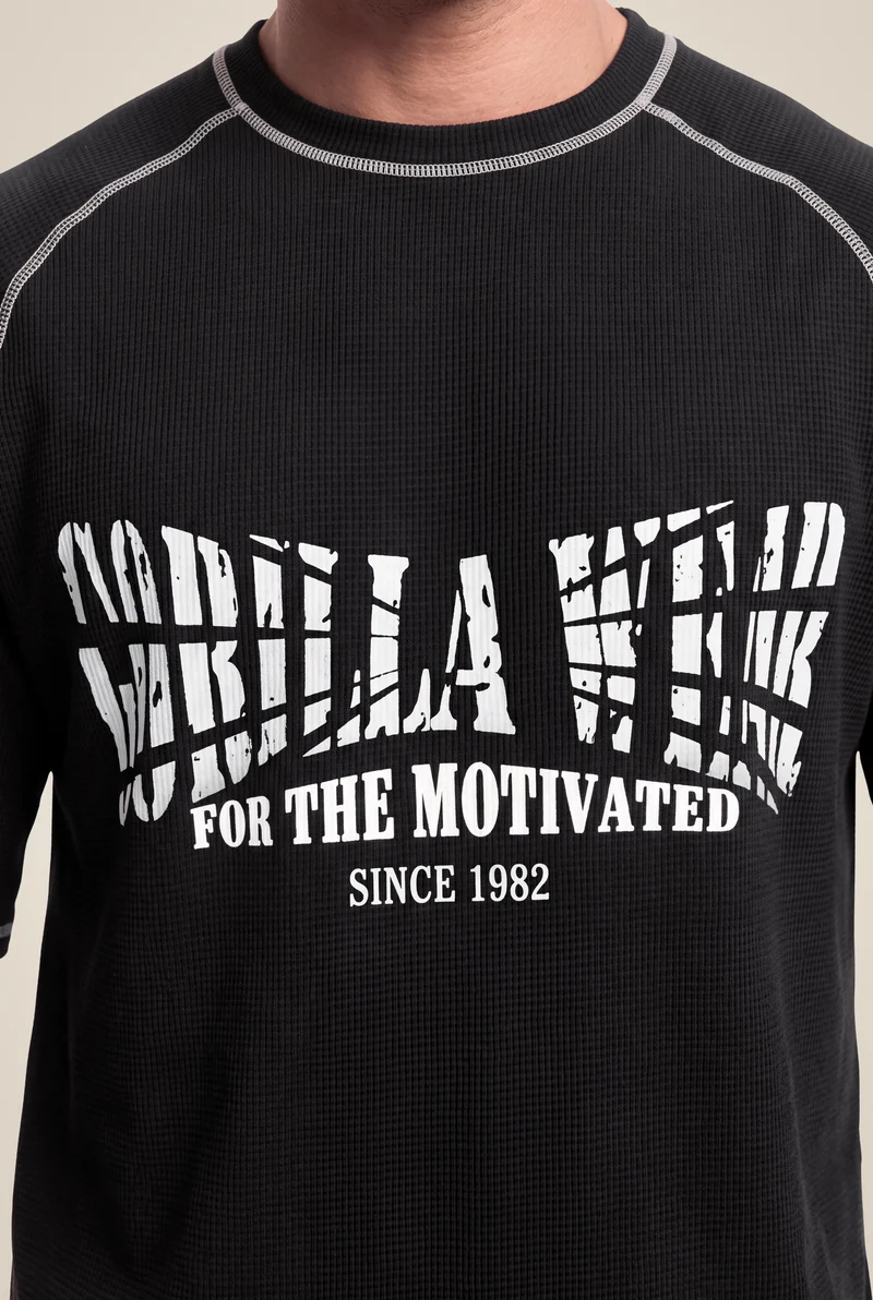 Finley Oversized T-Shirt - Black/Gray