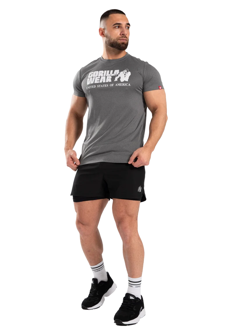 Classic Training T-Shirt - Gray Melange