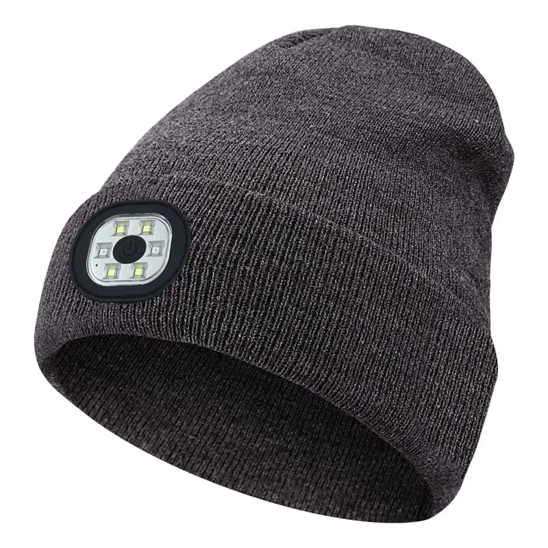 Bluetooth Mütze | Wintermütze mit LED-Licht und kabellosen Kopfhörern
