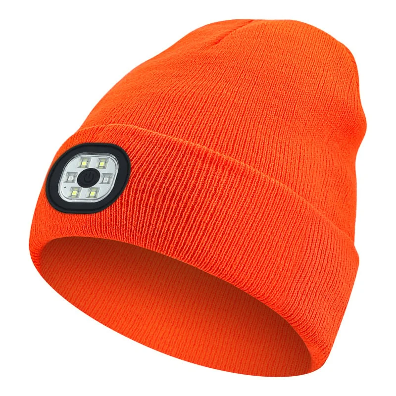 Bluetooth Mütze | Wintermütze mit LED-Licht und kabellosen Kopfhörern