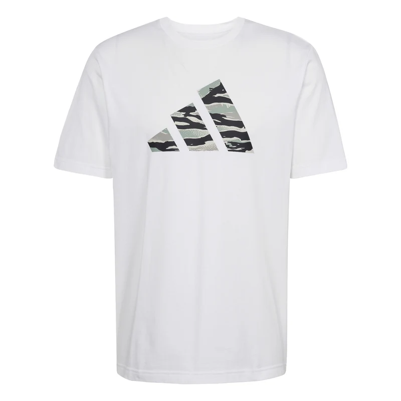 ADIDAS M C CAMO LOGO T – Outdoor T-Shirt aus Baumwolle