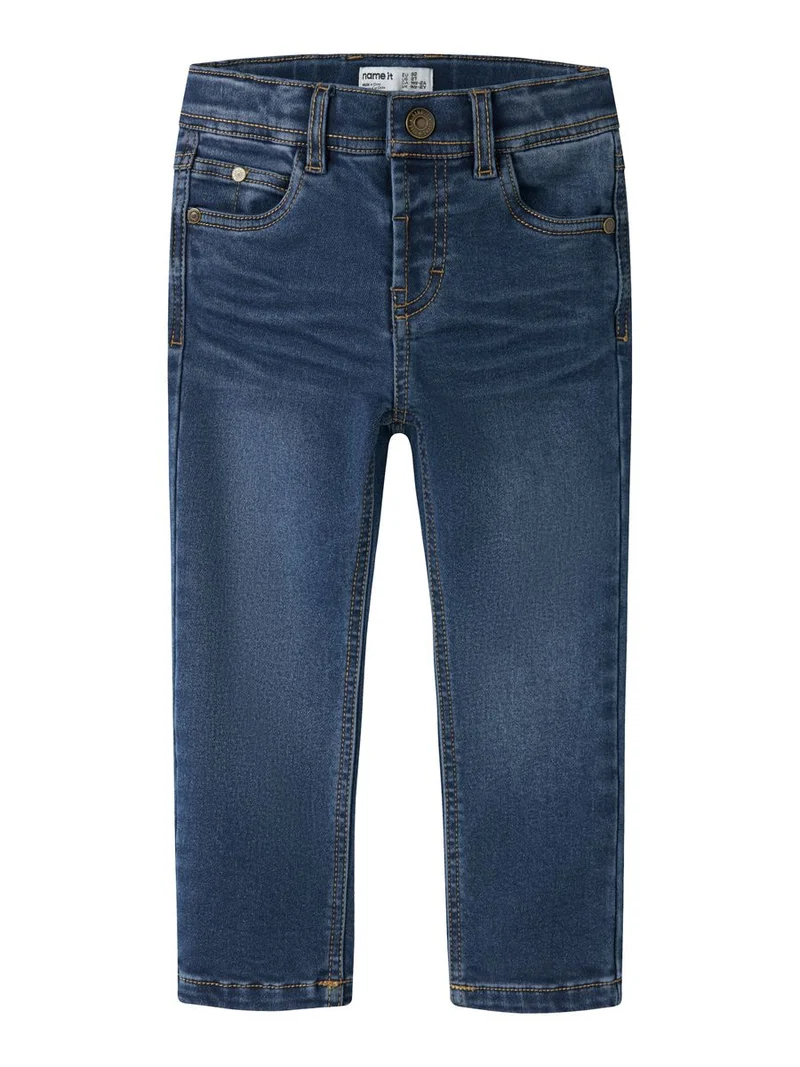 NMMSILAS SLIM FLEECE JEANS 7509-AN