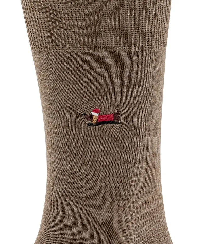 FALKE Airport X-Mas Dachshund Herren