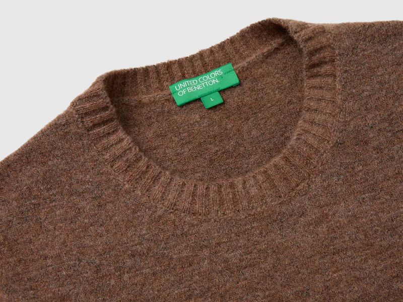 Strickweste aus Alpaka-Mischgewebe