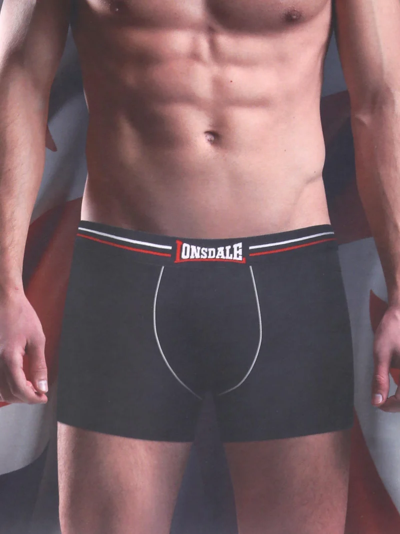 Boxer da uomo in tinta unita - blu scuro