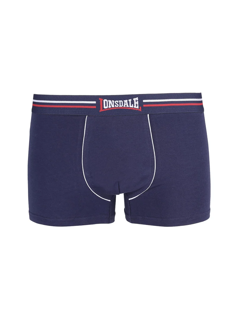 Boxer da uomo in tinta unita - blu scuro
