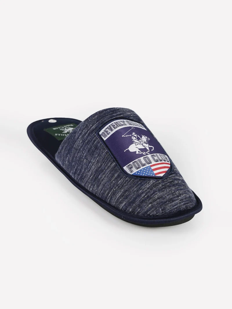 Pantofole uomo in cotone - blu scuro