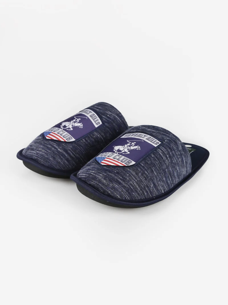 Pantofole uomo in cotone - blu scuro