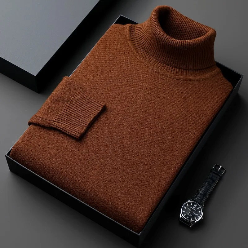 Casual Wool Turtleneck
