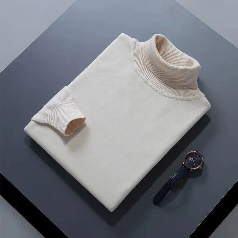 Elegant Cotton Turtleneck