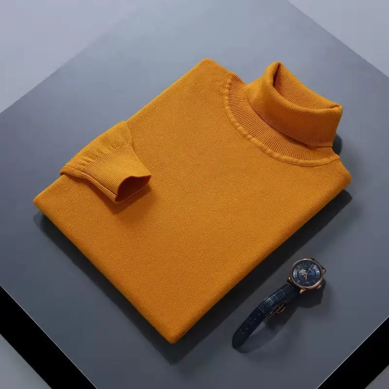 Elegant Cotton Turtleneck