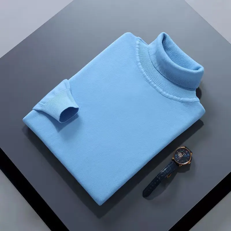 Elegant Cotton Turtleneck