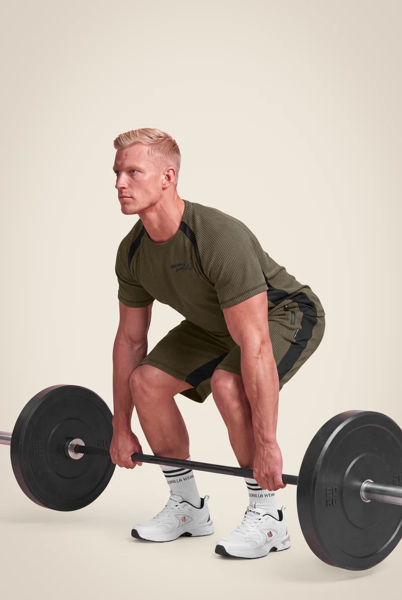 Augustine Old School Shorts - Army Green