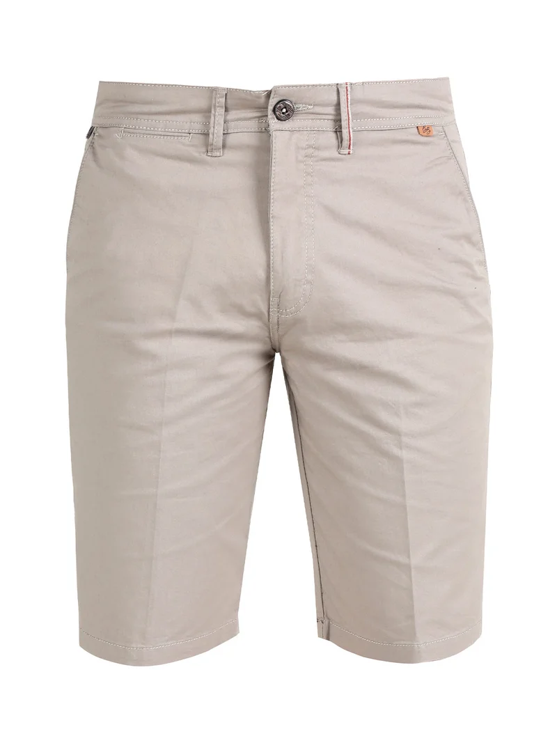 Bermuda uomo in cotone - sabbia